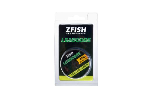 ZFISH OLOVĚNÁ ŠŇŮRA LEADCORE LEADER 45LB/5M