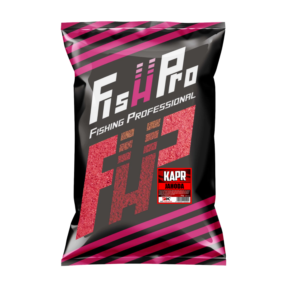 Fish Pro krmítková směs kapr jahoda 1kg