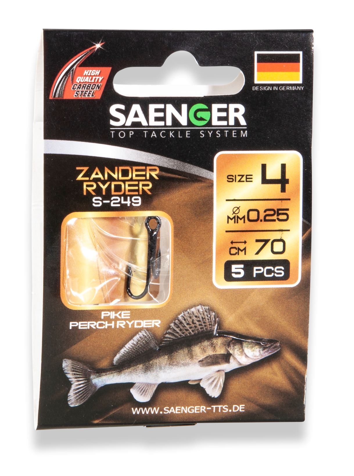 Saenger Návazec na candáty Zander vel. 1, 5 ks/bal