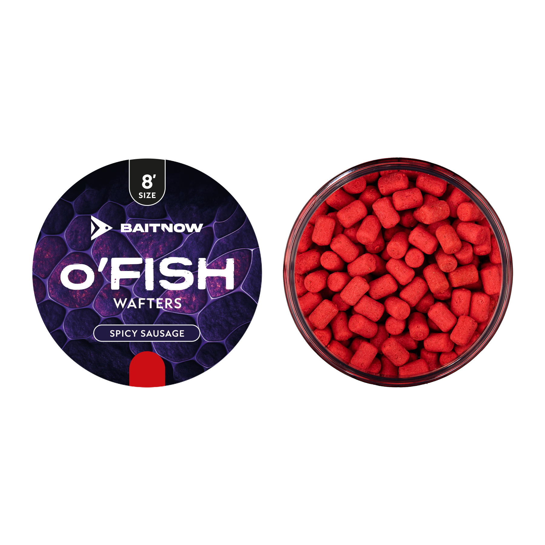 WAFTERS METHOD FEEDER - O'FISH SPICY SAUSAGE VEL. 8 24g - balení 1 ks