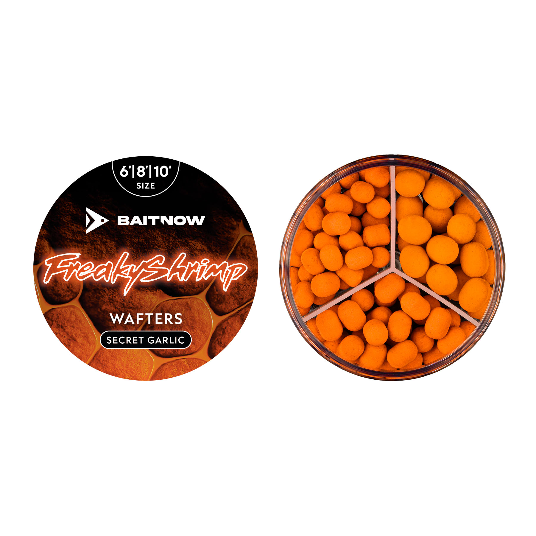 WAFTERS METHOD FEEDER - FREAKY SHRIMP VEL. 6/8/10 24g - balení 1 ks