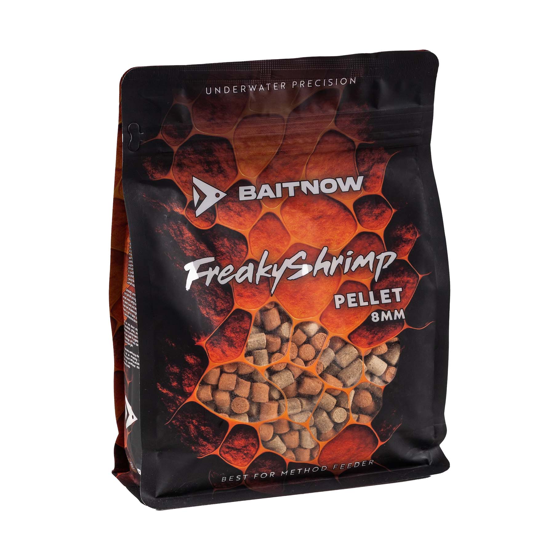 PELET METHOD FEEDER - FREAKY SHRIMP 8MM 800g - balení 1 ks