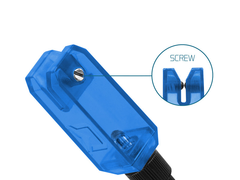 Svítící indikátor Delphin LightBLOCK modrý