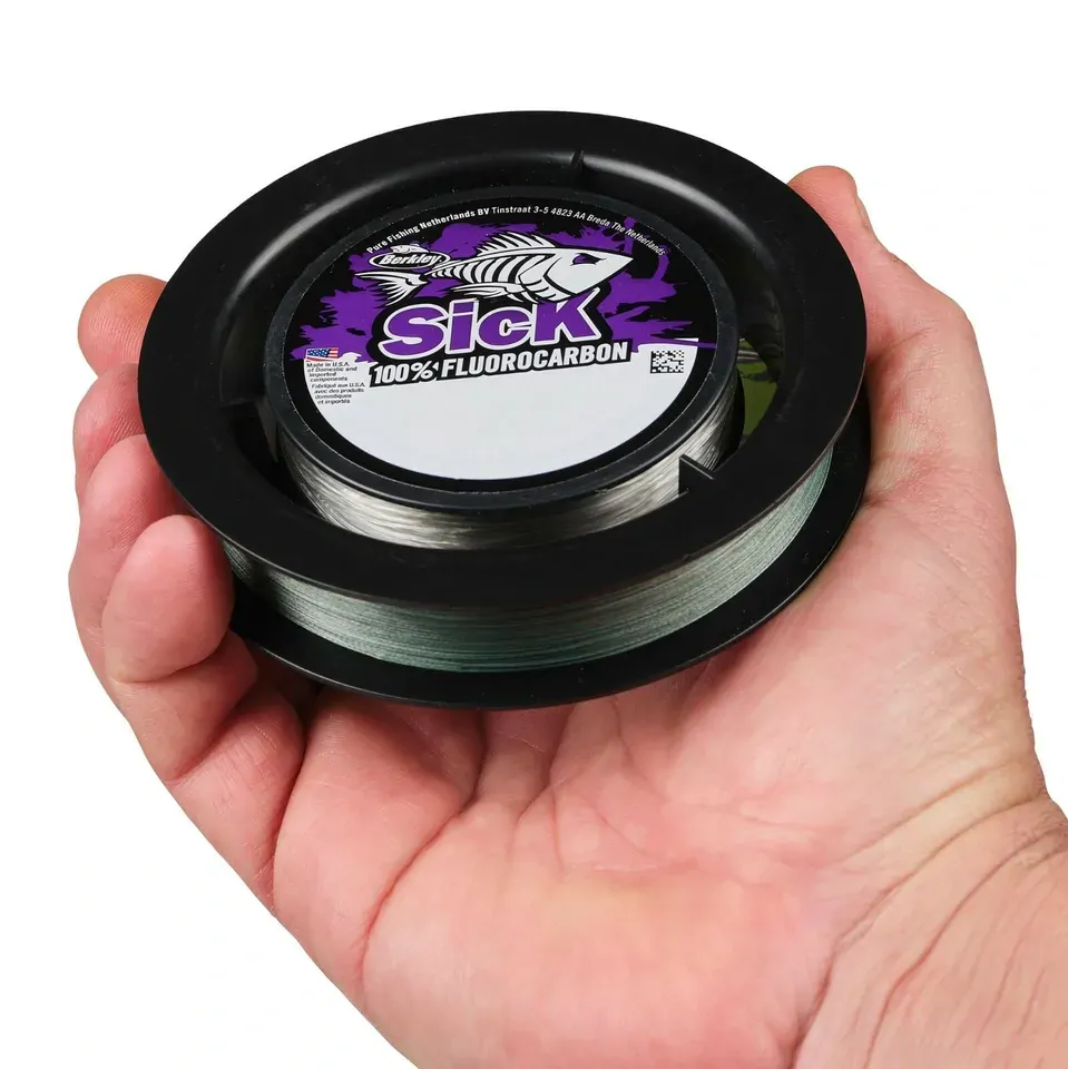 Šňůra Berkley + Fluorocarbon -  BerkleySick 2-1 Br 150m 0,08-FC 50m 0,25