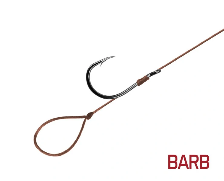 Návazec Delphin Proxi Loop / 6ks 8cm / 0,10mm / BARB #8