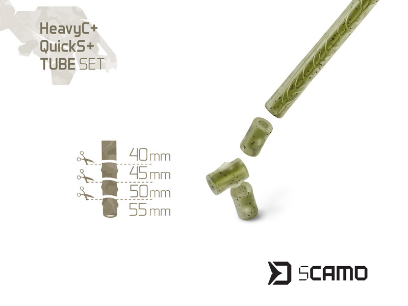 Set Delphin sCAMO HeavyC + QuickS + Tube 5 setů #4