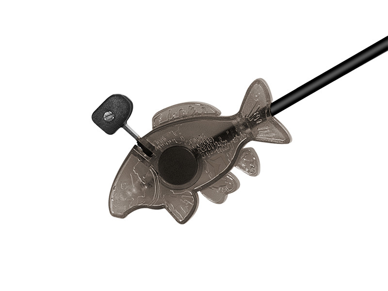 Signalizátor s ramínkem Delphin CARPY černý