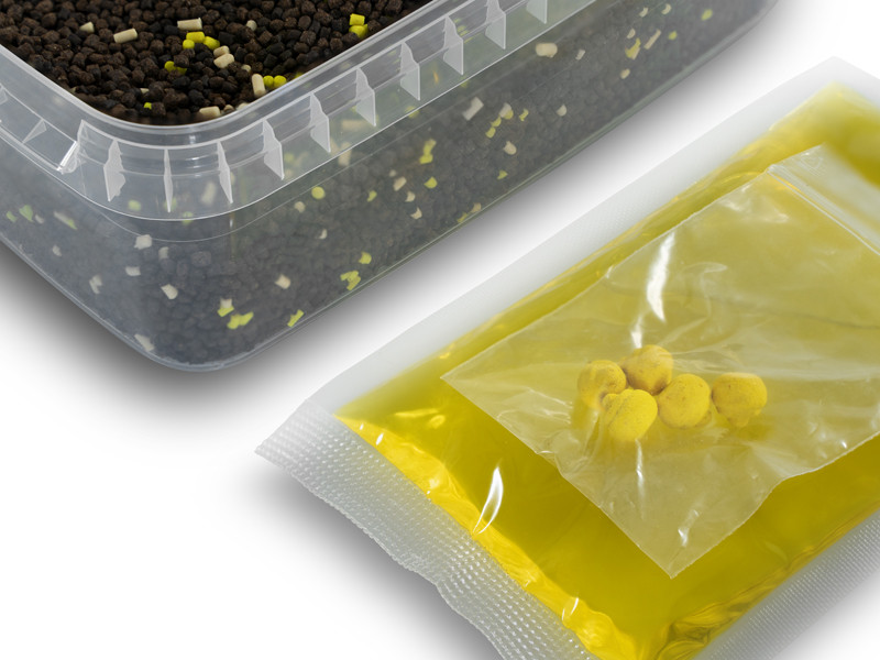 Pellet box Delphin Reaxe READY&GO Kukuřice-Ananas/400g