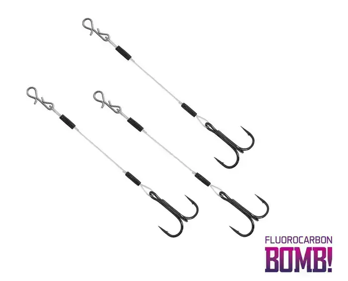 BOMB! Twisto RIGS Fluorocarbon / 3ks #2/12cm