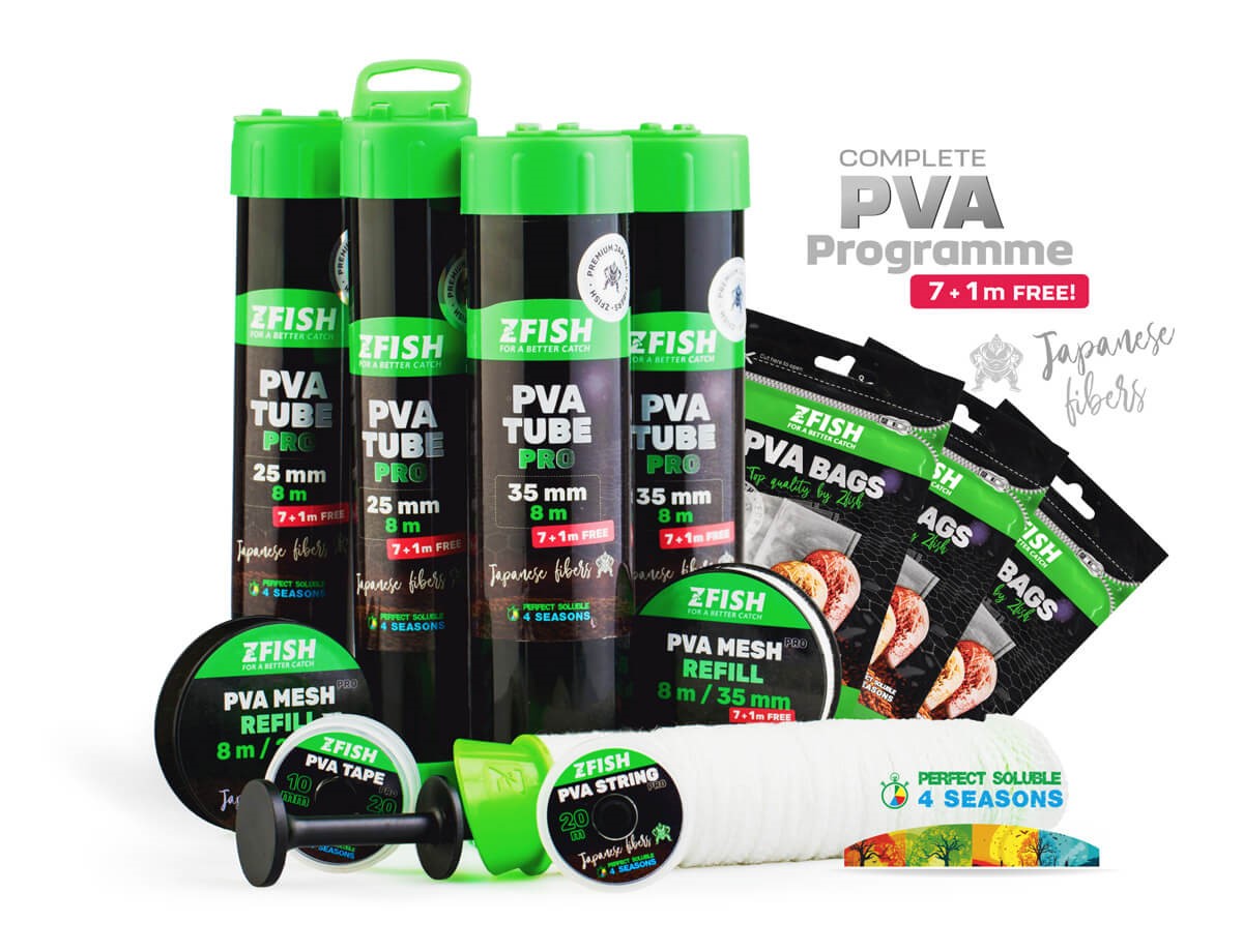 ZFISH Punčocha PVA PRO Tube 35 mm/7 + 1 m Zdarma!