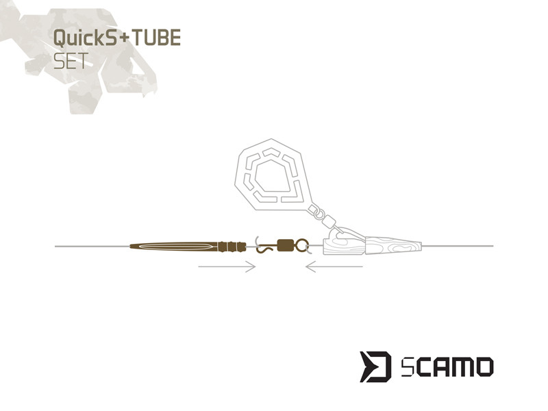 Set Delphin sCAMO QuickS + Tube 5 setů #4