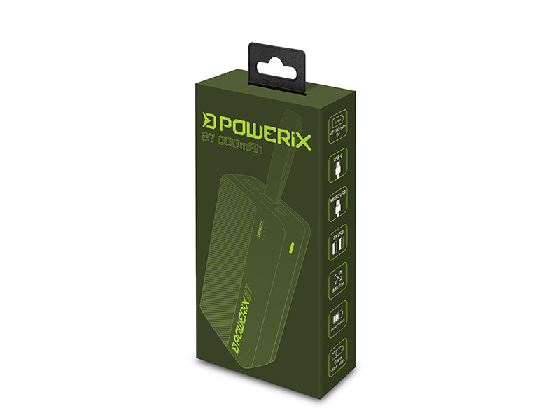 Powerbanka Delphin PoweriX / 27 000 mAh