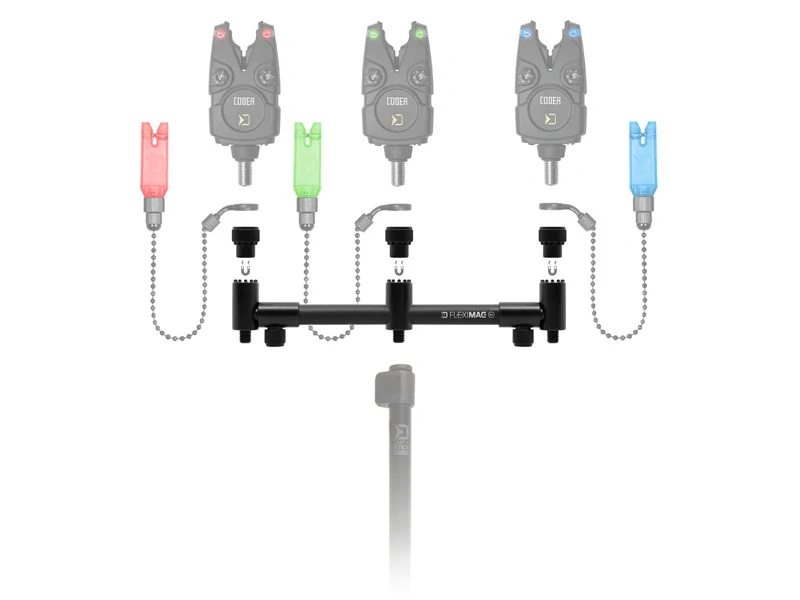 Roztahovací hrazda na pruty Delphin FlexiMAG BUZZ XL XL 25-35cm