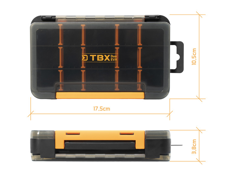 Krabice Delphin TBX Duo 175-15P EVA 175x105x38mm