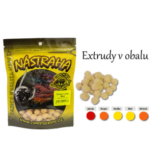 EXTRUDY V OBALU - 35 G/JAHODA/ČERVENÁ