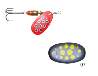 Mistrall rotační třpytka SPERSO vel. 5, 12g, barva 04