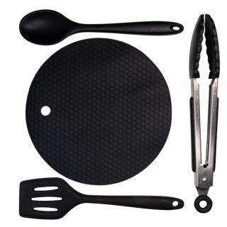GIANTS FISHING SADA SILIKONOVÉHO NÁČINÍ S PODLOŽKOU EAZI UTENSIL SET