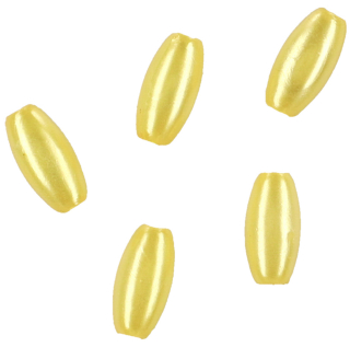 Surfové kuličky - RICE VEL. 6mm-3/1mm - ŽLUTÁ - 25 ks