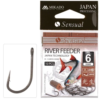 HÁČEK - SENSUAL - RIVER FEEDER VEL. 8 DB - 10 ks