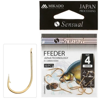 HÁČEK - SENSUAL - FEEDER 9109 VEL. 8 G - 10 ks