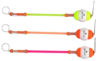 SIGNALIZÁTOR - HANGER S POLYSTYRENEM A HADIČKOU 16cm VEL. L - ČERVENÉ NEBO ŽLUTÉ