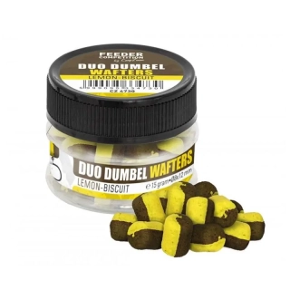 DUO DUMBELS WAFTERS - 15 G/10X14 MM/CITRÓN-KEKS