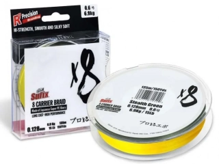 Pletená šňůra X8 Braid Hot Yellow 150m 12,8