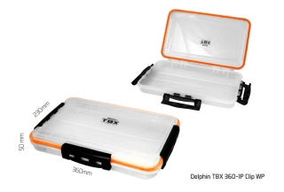 Krabice Delphin TBX One 360-1P Clip WP 360x230x50mm