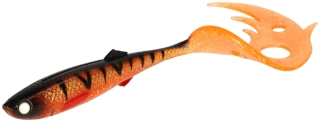 NÁSTRAHA - SICARIO PIKE TAIL 14cm/Orange Perch - 2 ks