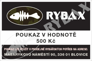 Dárkový poukaz v hodnotě 500 kč #0022
