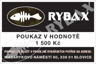 Dárkový poukaz v hodnotě 1500 kč # 0054