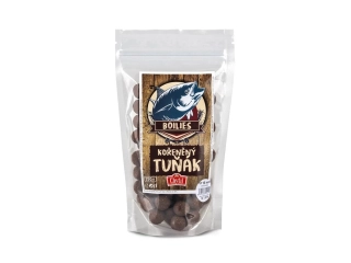 Boilies - Kořeněný tuňák Česnek/Asa-foetida - Balení: 250 g Průměr: 24 mm