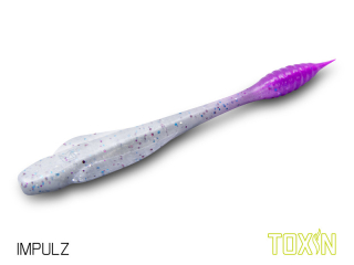 Umělá nástraha Delphin TOXIN UVs / 8ks 8cm / IMPULZ