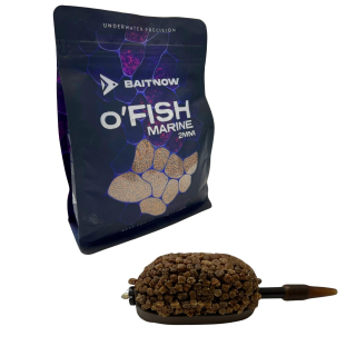 PELET METHOD FEEDER - O'FISH MARINE 2MM 800g - balení 1 ks