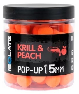 Shimano Bait Isolate Pop-Up Krill Peach 15mm - 80g fluorescenčně oranžová