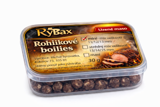 Rohlíkové boilies Uzené maso Maxi - Velikost 18 mm