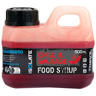 Shimano Bait Isolate Food Syrup Attractant Chilli Sausage 500ml
