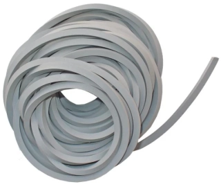 Letecká guma do praku  5x5mm 1 metr