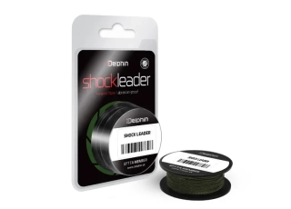 Delphin SHOCK Leader zelená 0,24mm 35lbs 40m