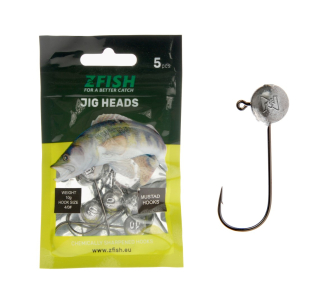Zfish Jig Head Simply 5 ks - Gramáž 5 g - Háček 1