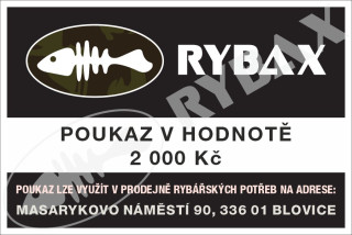 Dárkový poukaz v hodnotě 2000 kč #0061